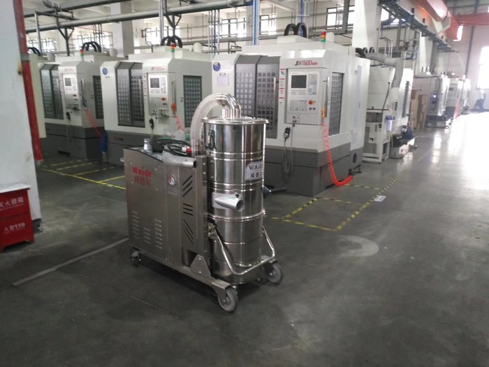 機床鐵屑工業(yè)吸塵器_機床除塵大功率吸塵器